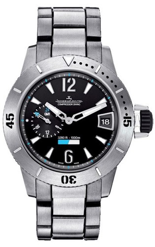 Jaeger LeCoultre Master Compressor Diving GMT (Titanium Bracelet) Q187T170