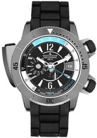 Jaeger LeCoultre Master Compressor Diving Pro Geographic (Titanium / Black / Articulated Rubber Bracelet) Q185T770