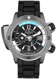 Jaeger LeCoultre Master Compressor Diving Pro Geographic (Titanium / Black / Articulated Rubber Bracelet) Q185T770