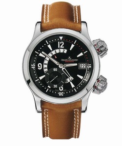 Jaeger LeCoultre Master Compressor Dualmatic (Steel / Black / Leather) Q1738470