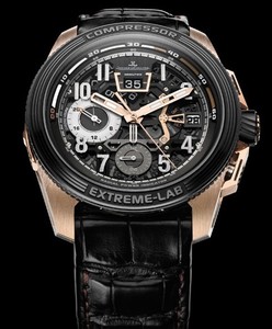 Jaeger LeCoultre Master Compressor Extreme LAB 2 Tribute to Geophysic (PG / Black Skeleton / Leather or Rubber Strap) Q2032570