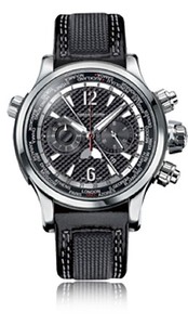 Jaeger LeCoultre Master Compressor Extreme World Chronograph (SS-Ti / Grey Carbon-Fiber / Leather) Q1768451