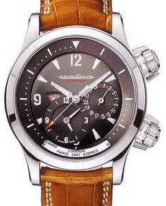 Jaeger LeCoultre Master Compressor Geographic (WG / Grey / Leather) Q1713440