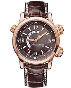 Jaeger LeCoultre Master Compressor Memovox (RG / Grey / Leather) Q1702440