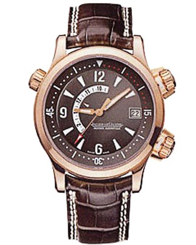Jaeger LeCoultre Master Compressor Memovox (RG / Grey / Leather) Q1702440