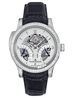 Jaeger LeCoultre Master Control Minute Repeater (Platinum-Diamonds / Silver Openwork / Leather Strap) Q1646421