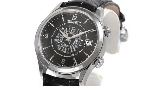 Jaeger LeCoultre Master Memovox International (SS / Black) Q1418471