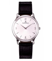 Jaeger LeCoultre Master Ultra Thin (Steel / Silver / Leather) Q1458404