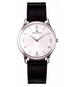 Jaeger LeCoultre Master Ultra Thin (Steel / Silver / Leather) Q1458404