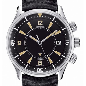 Jaeger LeCoultre Memovox Tribute To Polaris (SS / Black / Leather Strap) Q2008470