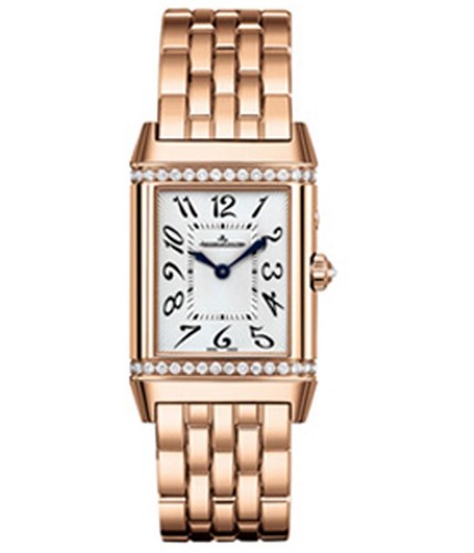 Jaeger LeCoultre Reverso Duetto Duo (PG-Diamonds / Silver / PG) Q2692120