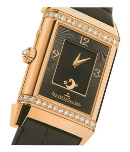 Jaeger LeCoultre Reverso Duetto Duo (PG-Diamonds / Silver / Satin) Q2692420