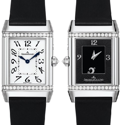 Jaeger LeCoultre Reverso Duetto Duo (WG-Diamonds / Silver / Satin) Q2693420