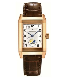 Jaeger LeCoultre Reverso Grande Automatique (RG / Silver / Leather) Q3032420
