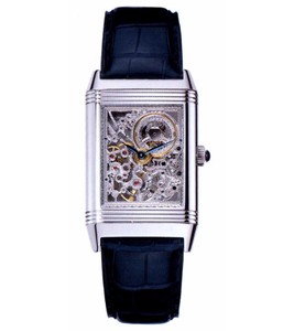 Jaeger LeCoultre Reverso Number One and Two (Platinum / Blue / Leather) Q2166401