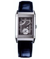 Jaeger LeCoultre Reverso Reserve de Marche (Platinum / Grey / Leather) Q2706440