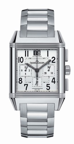 Jaeger LeCoultre Reverso Squadra Chronograph GMT (SS / Silver / SS) Q7018120