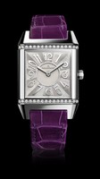 Jaeger LeCoultre Reverso Squadra Lady  (SS / Diamonds / Purple)