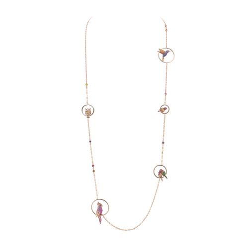 Boucheron Nuri, the cockatoo long necklace