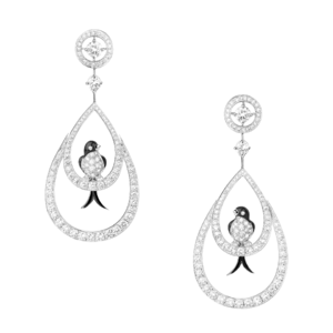 Boucheron Hirunda, the swallows pendant Earrings