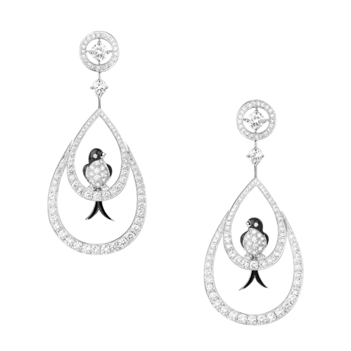 Boucheron Hirunda, the swallows pendant Earrings