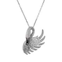 Boucheron Cypris, the swan pendant