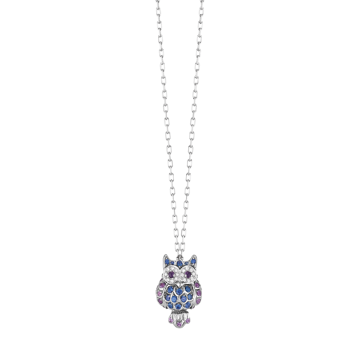 Boucheron Noctua, the owl pendant