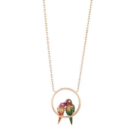Boucheron Nuri, the cockatoo pendant