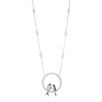 Boucheron Aronda, the swallow pendant