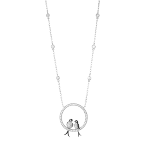 Boucheron Aronda, the swallow pendant
