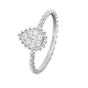 Boucheron Serpent Boheme White Ring Small Motif