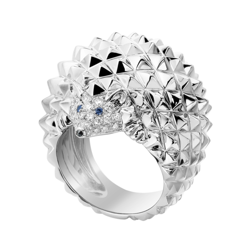 Boucheron Hans, the hedgehog Big ring, Diamonds