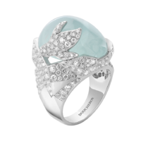 Boucheron Arctic, the Penguin Ring Aquamarine