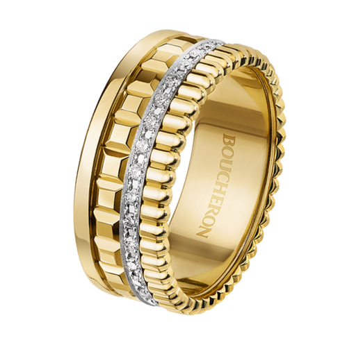 Boucheron Quatre Radiant Edition yellow small ring