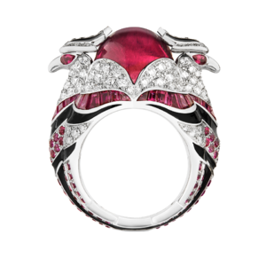 Boucheron Chinha, the Eagl red ring