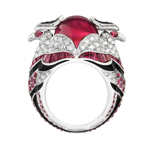 Boucheron Chinha, the Eagl red ring