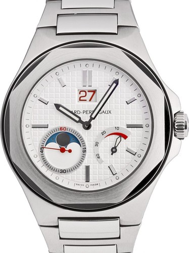 Girard-Perregaux Laureato Evo3 Large Date Moon Phases Power Reserve 80185-11-131-11A