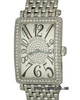 Franck Muller Long Island Midsize Diamonds 952 QZ D O
