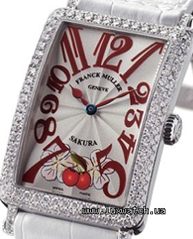 Franck Muller Long Island Sakura Diamonds 952 QZ D SAKURA