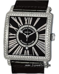 Franck Muller Master Square Date Diamonds 6002 DT D