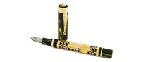 Montegrappa St Andrews Links Fountain Pen, F, Bamboo Black