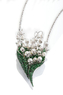 Cantamessa Mughetto Pendant-brooch BMG1686