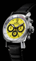 Officine Panerai Ferrari Chronograph Yellow Dial 45mm FER 00034