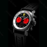 Officine Panerai Ferrari Rattrapante Red Counters 45mm DLC FER 00033