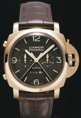 Officine Panerai Luminor 1950 Chronograph Rattrapante 47 PG  PAM 00319