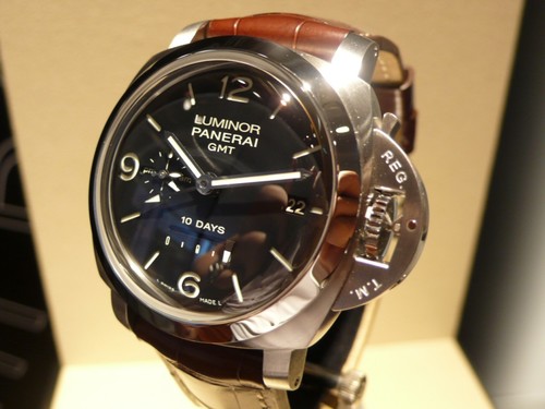 Officine Panerai Panerai 1950 10 Days GMT Steel PAM 00270