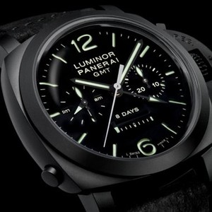Officine Panerai Panerai 1950 8 days Chrono Monopulsante GMT  PAM 00317