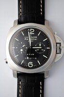 Officine Panerai Panerai 1950 8 Days Monopulsante GMT Steel PAM 00275