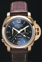 Officine Panerai Panerai Luminor 1950 8 Days Chrono Monopulsante GMT Pink Gold PAM 00277