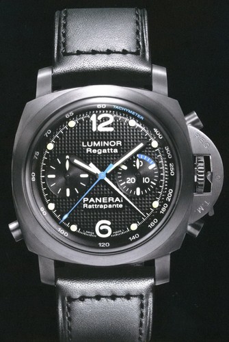 Officine Panerai Panerai Luminor 1950 Regatta Rattrapante 44mm DLC PAM 00332